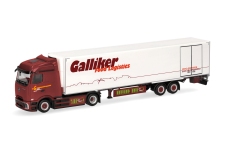 Herpa 321952 - H0 - Mercedes-Benz eActros Kühlkoffer-Sattelzug Galliker